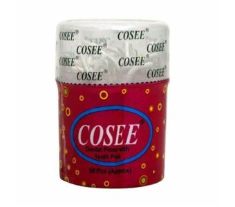 COSEE DENTAL FLOSS WITH TOOTH PICK 50PCS