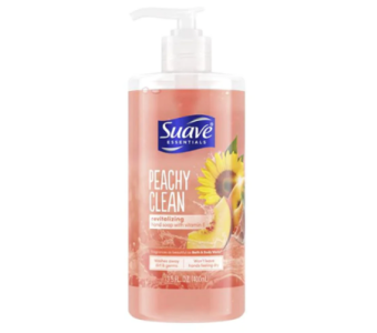 SUAVE peachy clean hand wash soap 400ml