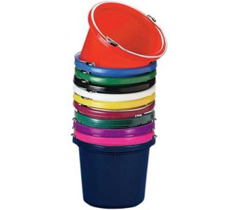 Poly King Plastic Bucket  6 no