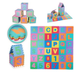 PUZZLE MAT FOR EARLY LEARNING 9 X 9 CM