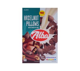 Alba Hazelnut pillows with choco filing 250g