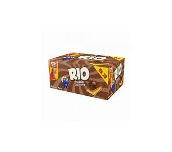 PF Rio Double Chocolate Biscuit 16s Snack Packs 16.6Gm
