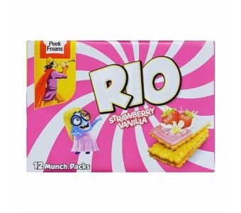 Pf Rio Strawberry Vanilla Manch Biscuit Pack 12S