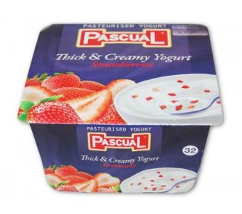 Pascual Thick & Creamy Strawberry 4*125g EB