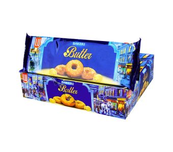 Lu Bakeri Butter Cookies Half Roll 6S