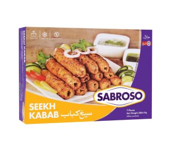 Sabroso Seekh Kabab 205Gm