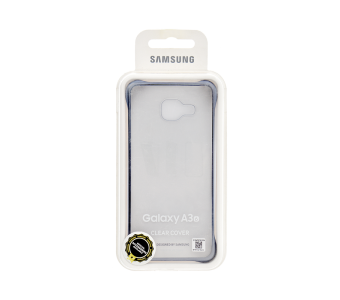 Samsung Galaxy A3 Clear Cover Black (Transparent)