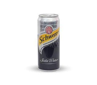 Schweppes / Soda Water / Can 330Ml