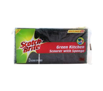 Scotch Brite Green Kitchen Multi Pack 3In1 249070