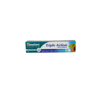 Himalaya triple action toothpaste 125gm