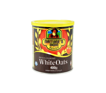 Nature's basket white oats 400gm
