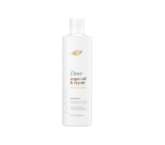 Dove argan oil & repair  shampoo  355ml