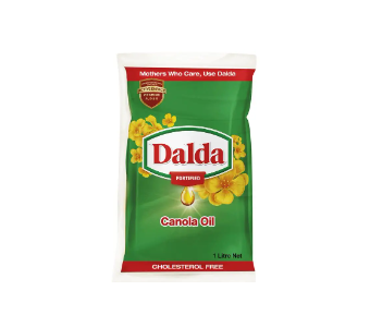 Dalda fortified canola oil 1 litre cholesterol free