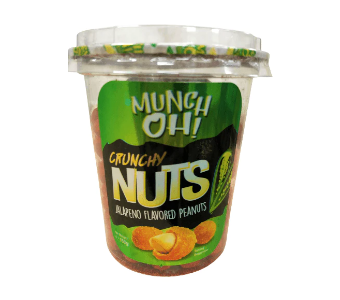 MUNCH OH Crunchy Jalapeno Flavored Peanuts 150g
