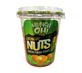 MUNCH OH Crunchy Jalapeno Flavored Peanuts 100g