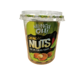 MUNCH OH Crunchy Chili Lime Flavored Peanuts 100g