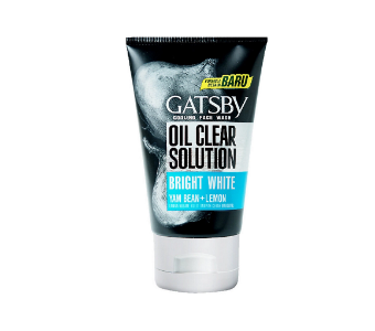 GATSBY Face Wash Oil Clear Solution Bright White 100g