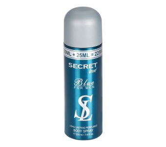 Secret Love Blue Body Spray For Men – 225 ml.