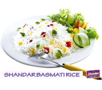 Shandar Basmati Budget Rice Poly Bag 5kg