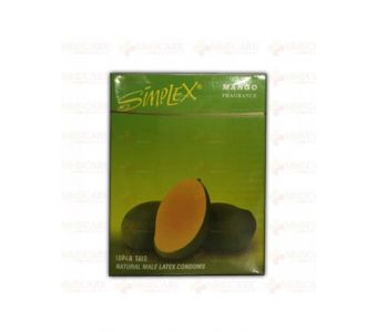Simplex Latex Condoms – Mango