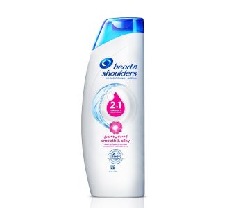 H&S 2In1 Smooth Silky 360Ml