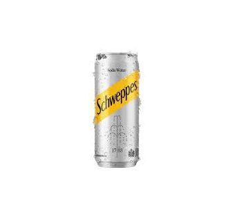 SCHWEPPES SODA WATER 330 ml
