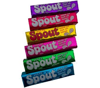 Spout Bubble Gum 1 piece pack