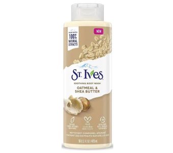 ST. IVES SOOTHING BODY WASH OATMEAL & SHEA BUTTER 475ML