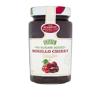 STUTE no sugar added jam morello cherry 430gm