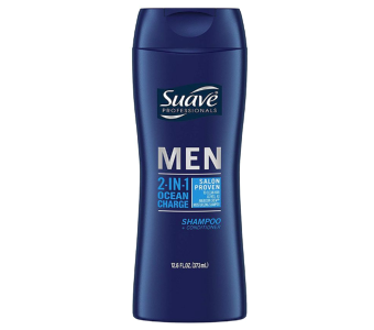SUAVE Men 2-In-1 Ocean Charge Shampoo+Conditioner 373ml