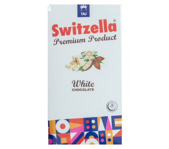 SWITZELLA premium white chocolate 250gm