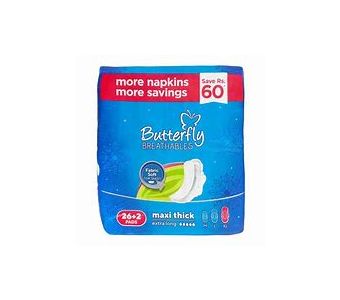 Butterfly Maxi Thick Extra Large 26+2Pcs