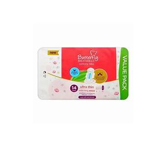 Butterfly Ultra Thin Extra Long Pad 14s