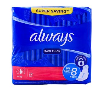 ALWAYS MAXI THICK 30S PADS
