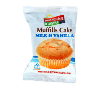 AMERICAN KUISINE Muffils Cake Milk & Vanilla 25g