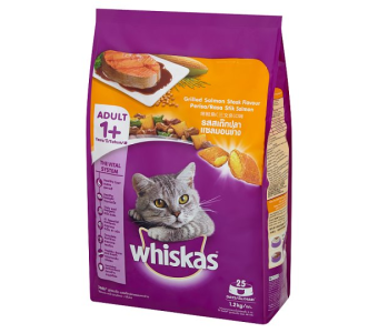 WHISKAS - cat food salmon 1.2kg