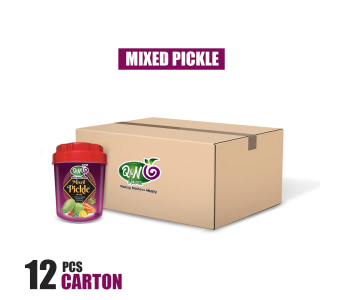 Q&N FLAVORS MIX PICKLE 400GM (12Pcs Carton)