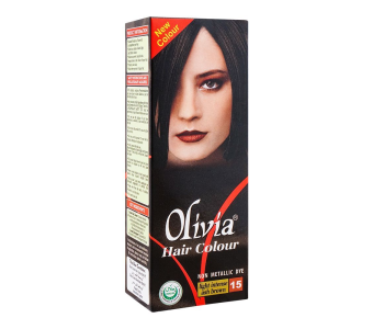 Olivia Hair Colour Light Intense Ash Brown 15No