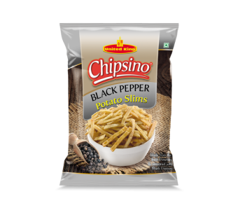 United King Chipsino Black Pepper Slims 75g