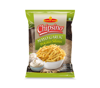 United King Chipsino Mayo Garlic Slims 75g