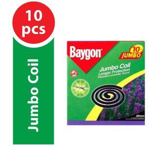 Baygon Jumbo Coil 10 pcs pack