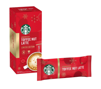 STARBUCKS Toffee Nut Latte 32.4g Sachet