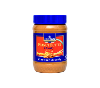 Crown Peanut Butter Chunky 340gm