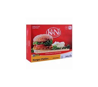 K&Ns Burger Patties 400Gm 6Pcs