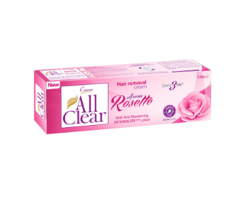 CARESSE ALL CLEAR ROSETTE HAIR REMOVAL CREAM 120g