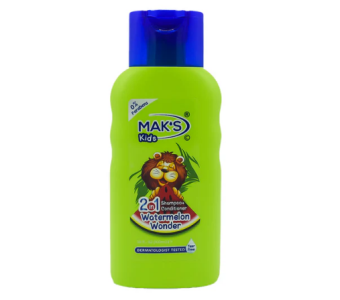 MAK'S Kids Shampoo 2in1 Shampoo + Conditioner - 300ml