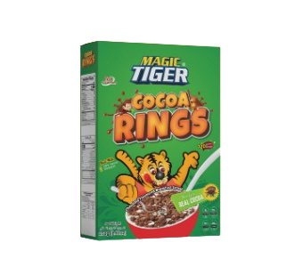 Magic Tiger COCOA RINGS Chocolate Flavored 250g
