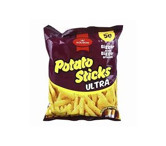 Kolson Potato Sticks Pepper Salt 38gm