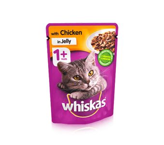 Whiskas Cat Food Pouch 1+
