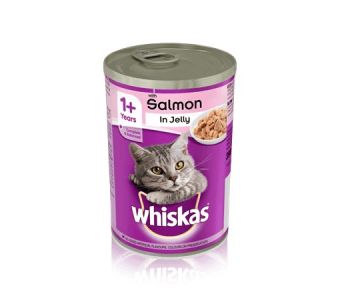 WHISKAS - cat food Salmon In Jelly 380g